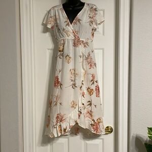 FLORAL Midi Dress